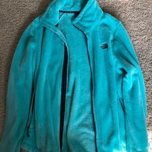 Teal Northface Jacket